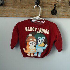 Zara Bluey Bingo Sweat Shirt Size 12-18M